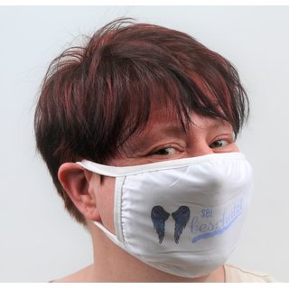 Nasen-Mund-Maske Sei beschtzt mit Filtertasche