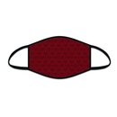 Nase-Mund-Maske Bordeaux mit Filtertasche