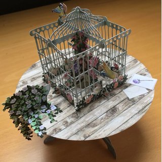 3D Grukarte The Bird Table