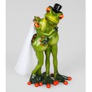 Frosch Brautpaar 16cm hellgrün