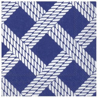 C Serviette Sailors Rope blue