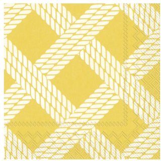 C Serviette Sailor´s Rope yellow