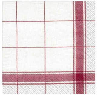 L Serviette Country Living red